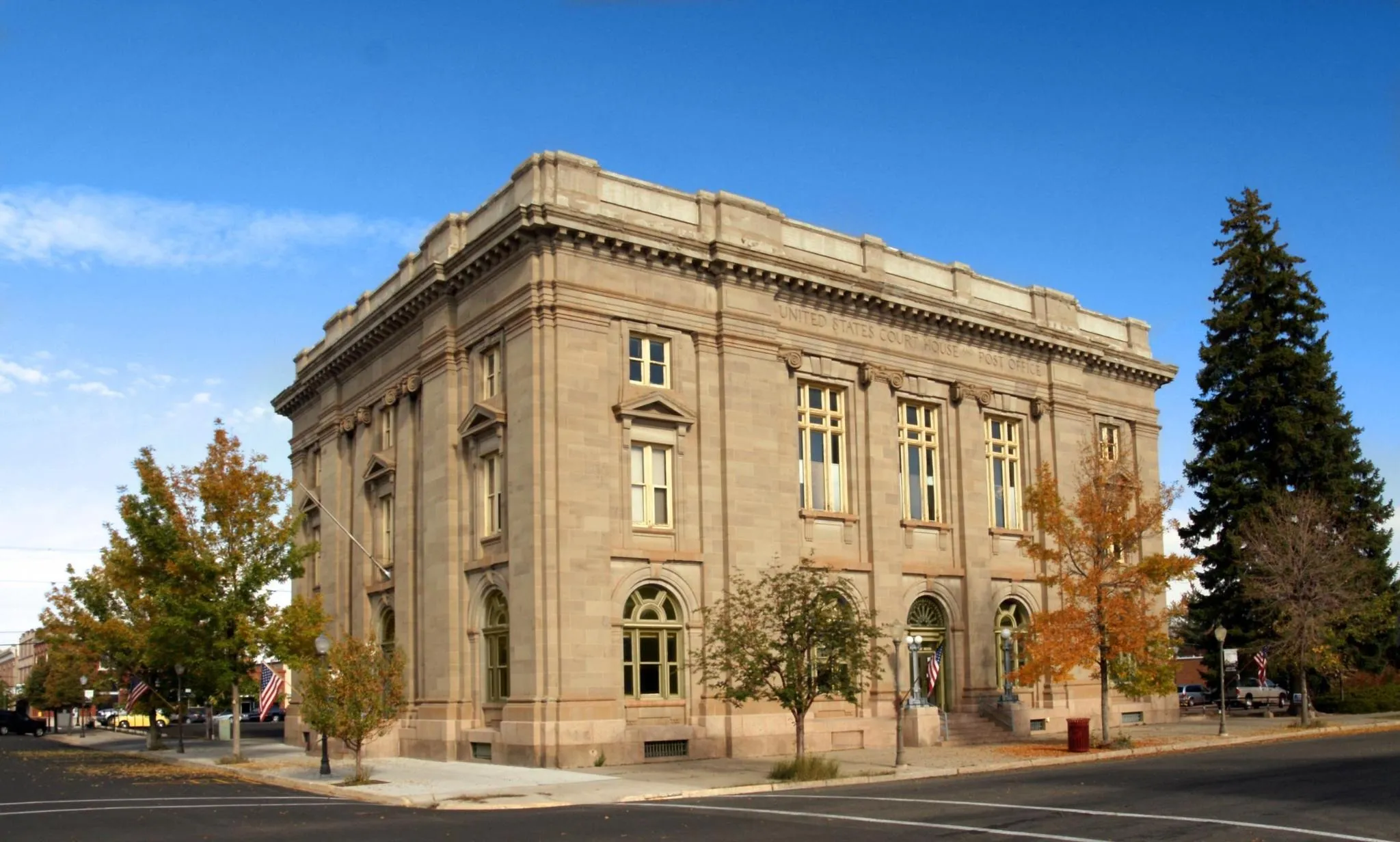 Historic United States Court House at 221 10th Street, Evanston, Wyoming